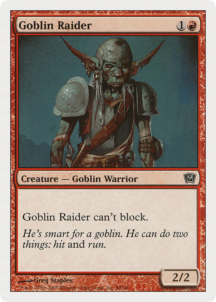 Goblin Raider (9ED-0S8)