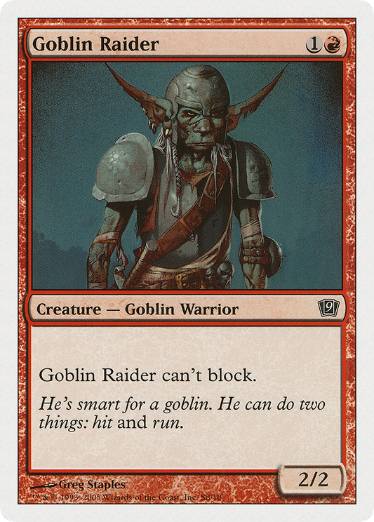 Goblin Raider (9ED-0S8)