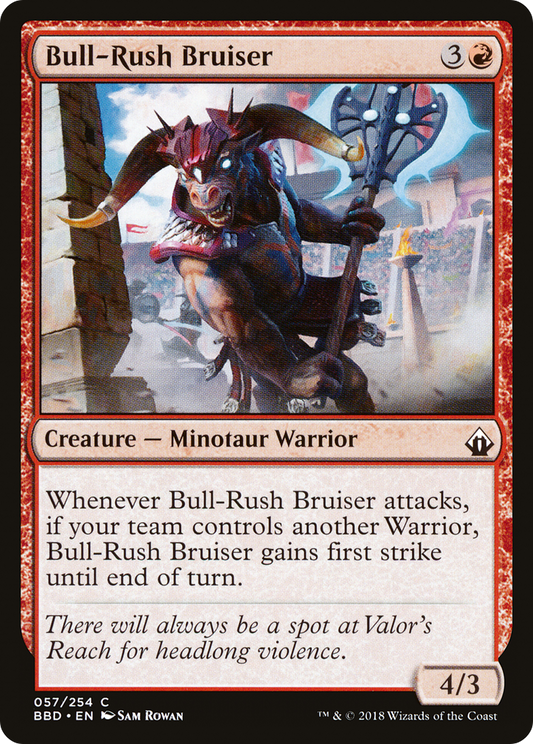 Bull-Rush Bruiser (BBD-057) (Foil)
