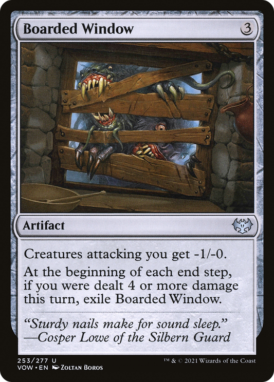 Boarded Window (VOW-253) (Foil)