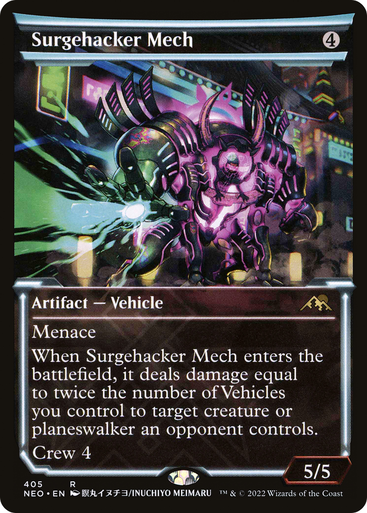 Surgehacker Mech (NEO-405) (Showcase)