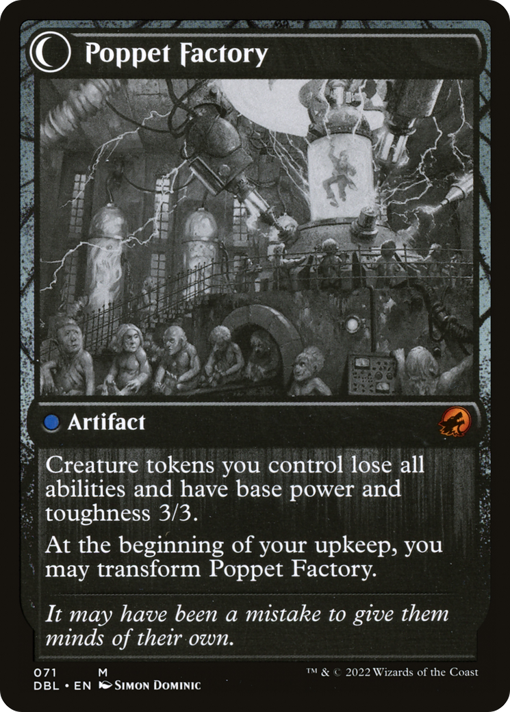 Poppet Stitcher // Poppet Factory (DBL-071) (Foil)