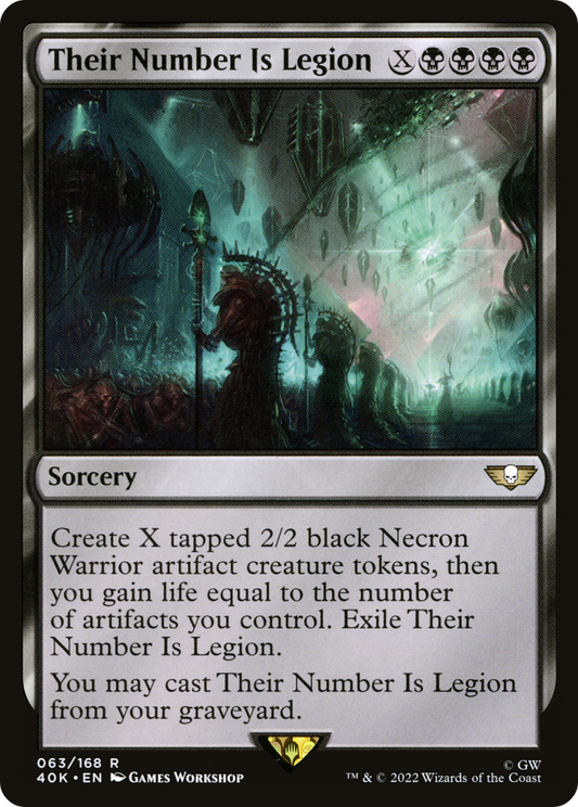Their Number Is Legion (40K-063)