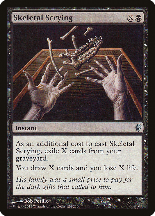 Skeletal Scrying (CNS-124) (Foil)