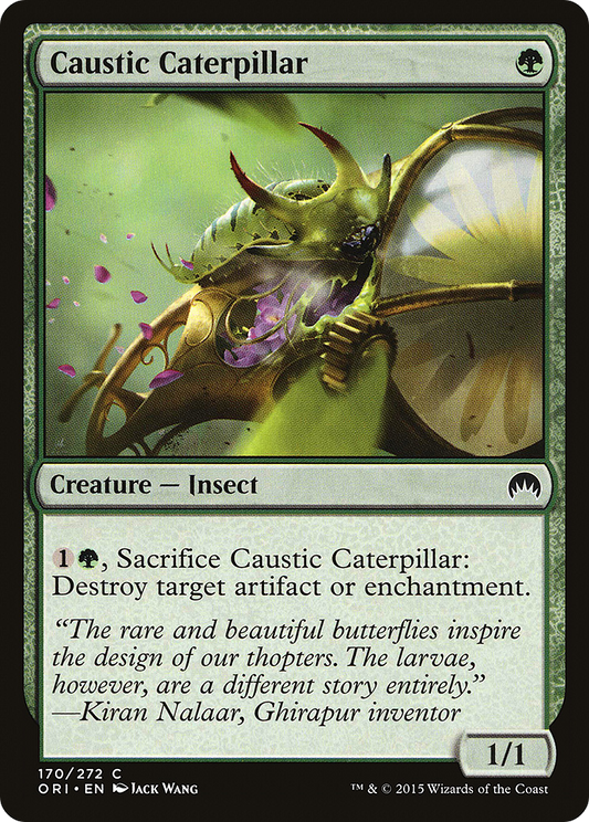 Caustic Caterpillar (ORI-170) (Foil)