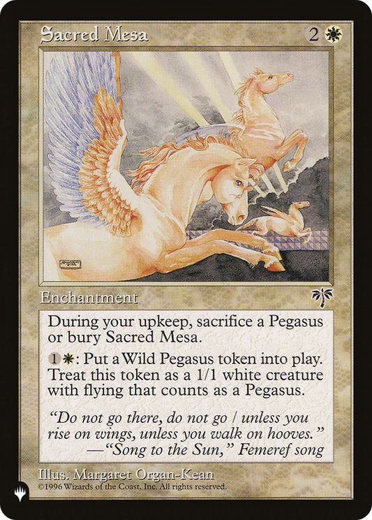 Sacred Mesa (LIST-MIR-37)