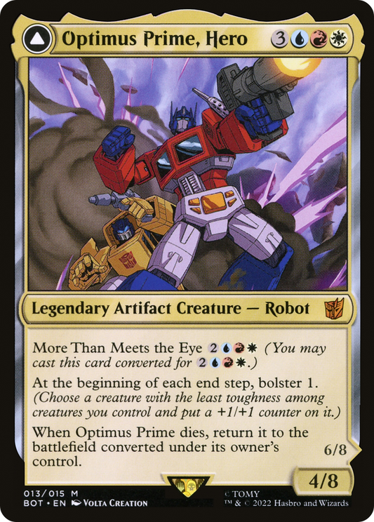Optimus Prime, Hero // Optimus Prime, Autobot Leader (BOT-013) (Foil)