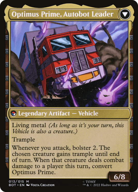 Optimus Prime, Hero // Optimus Prime, Autobot Leader (BOT-013) (Foil)