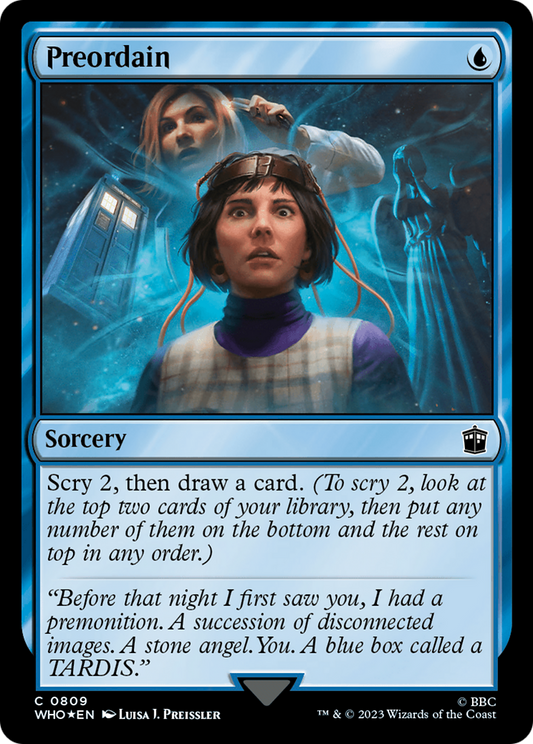 Preordain (WHO-809) (Surge Foil)