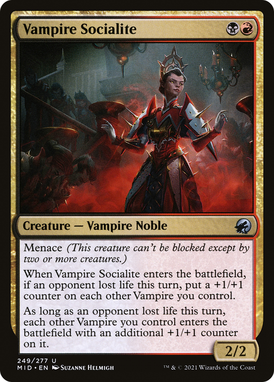 Vampire Socialite (MID-249) (Foil)