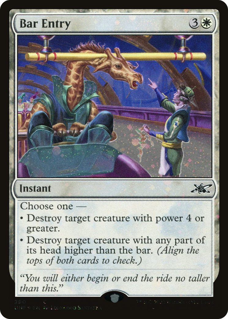Bar Entry (UNF-290) (Galaxy Foil)