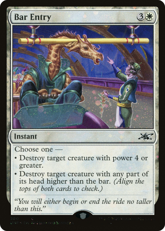 Bar Entry (UNF-290) (Galaxy Foil)
