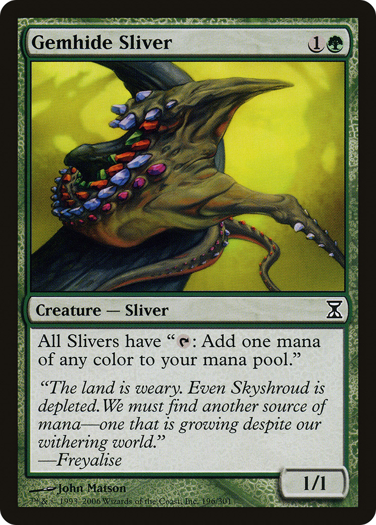 Gemhide Sliver (TSP-196) (Foil)