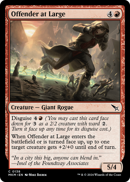 Offender at Large (MKM-138) (Foil)