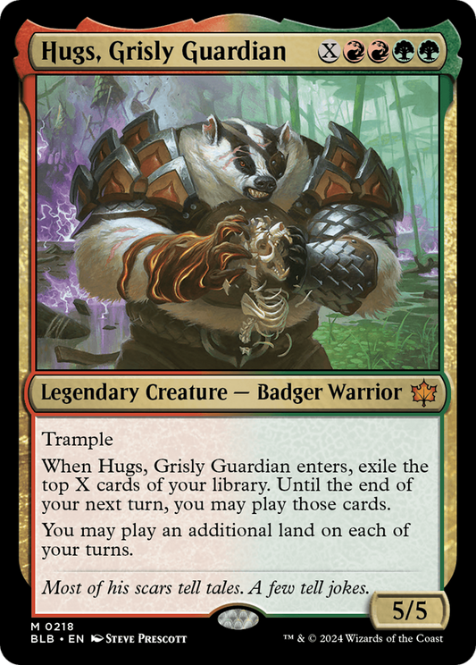 Hugs, Grisly Guardian (BLB-218) (Foil)