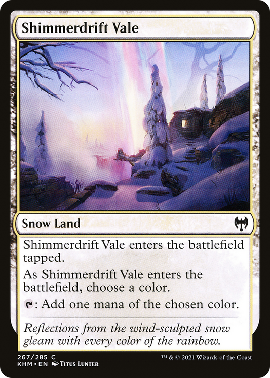 Shimmerdrift Vale (KHM-267) (Foil)