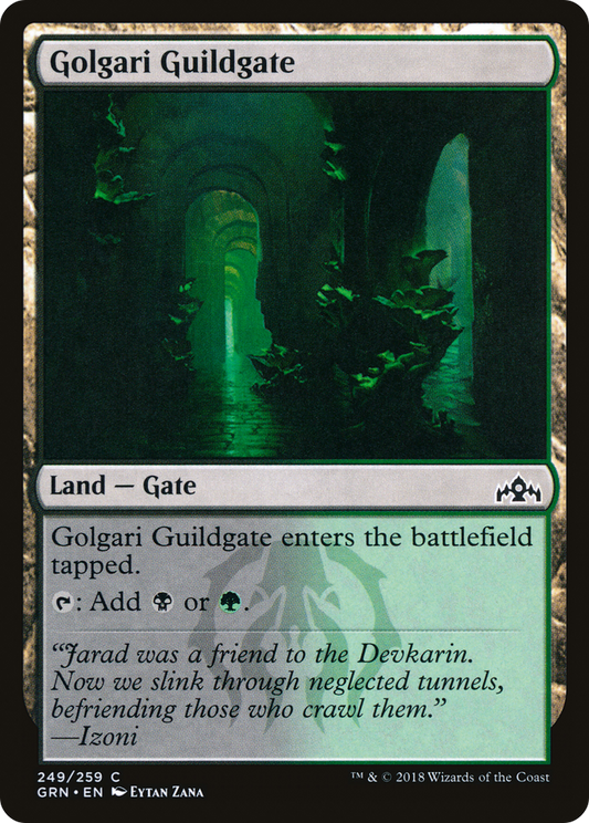Golgari Guildgate (GRN-249) (Foil)