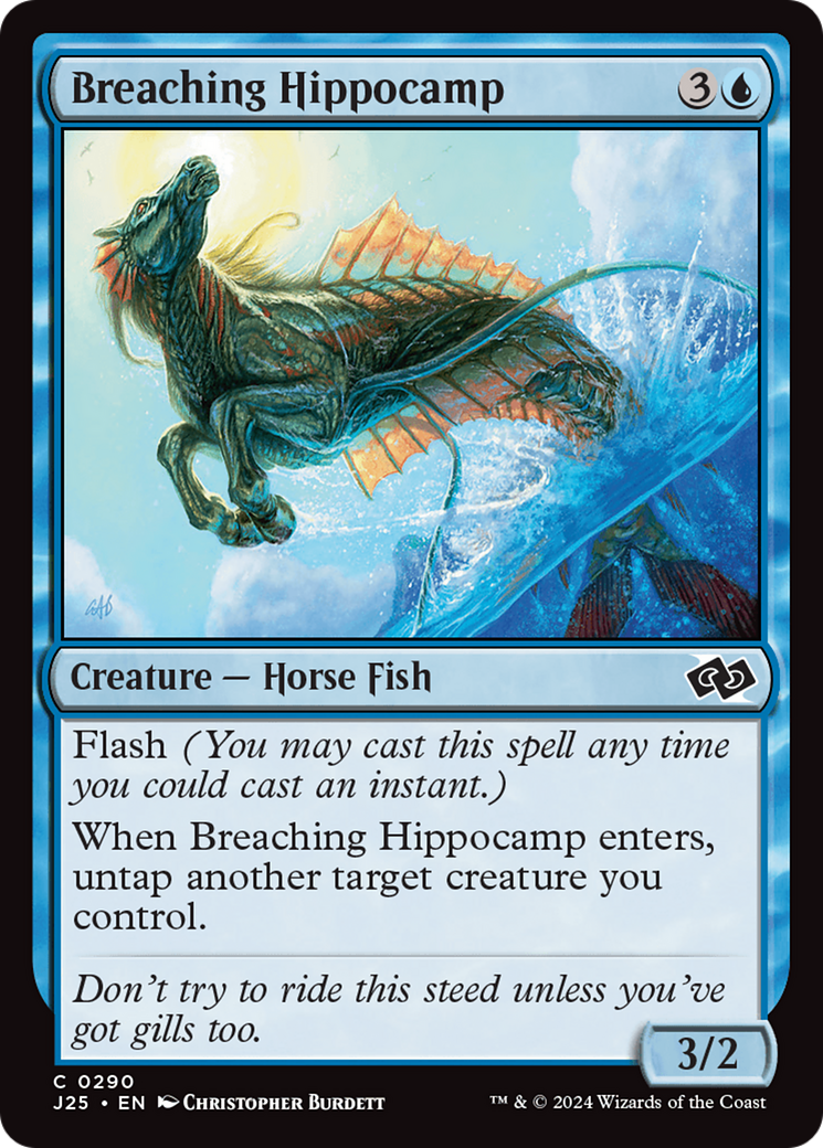 Breaching Hippocamp (J25-290)