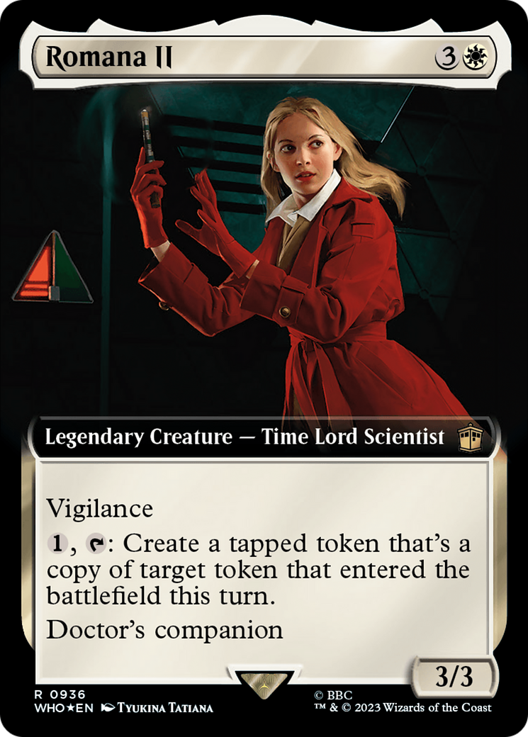 Romana II (WHO-936) (Extended Art) (Surge Foil)