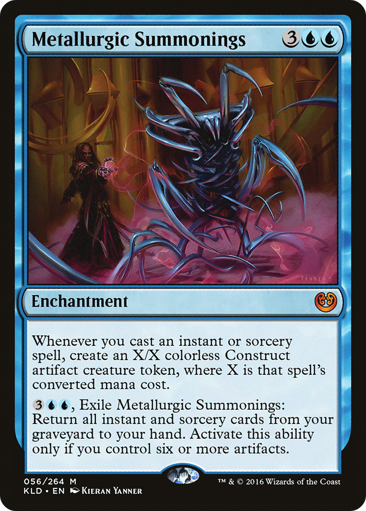 Metallurgic Summonings (KLD-056) (Foil)