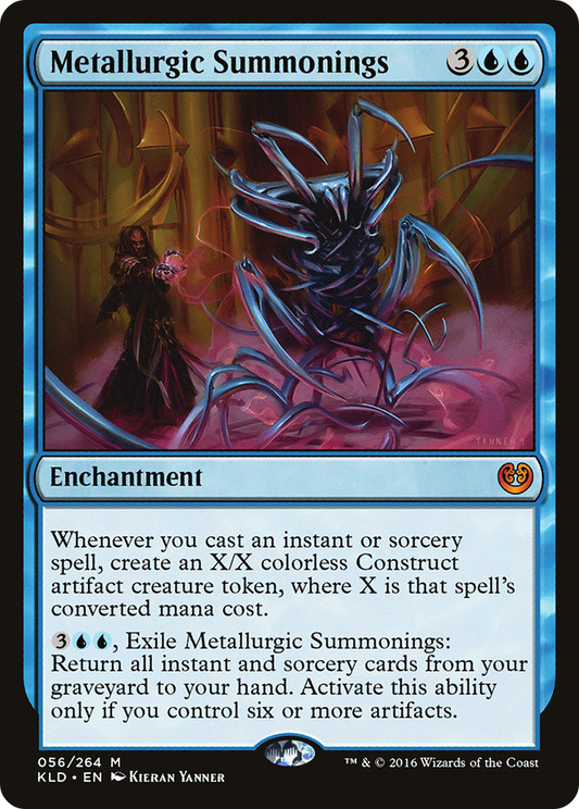 Metallurgic Summonings (KLD-056) (Foil)