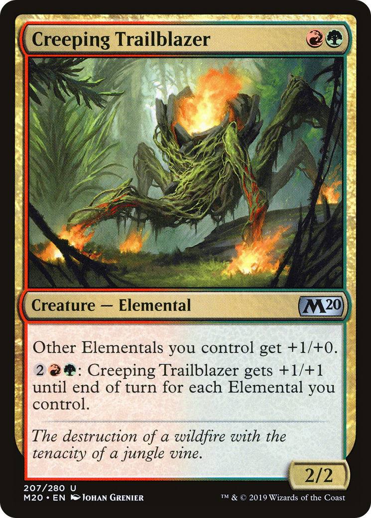 Creeping Trailblazer (M20-207) (Foil)