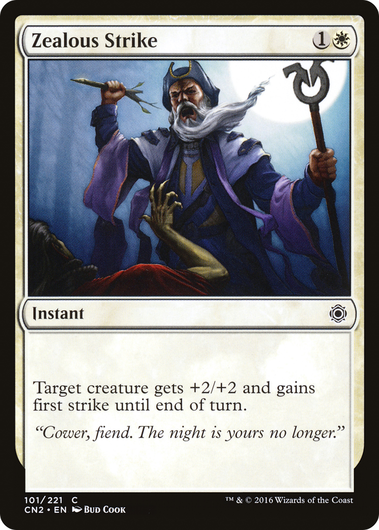Zealous Strike (CN2-101) (Foil)