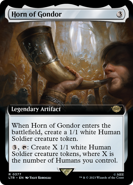Horn of Gondor (LTR-377) (Extended Art)