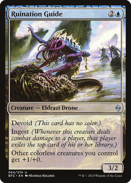 Ruination Guide (BFZ-064) (Foil)