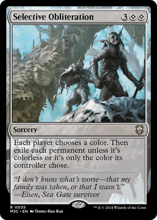 Selective Obliteration (M3C-035)