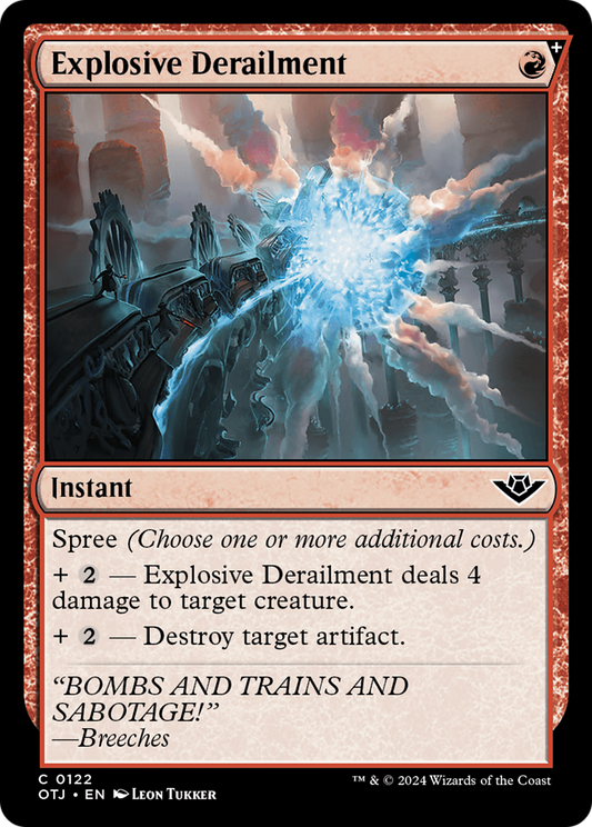 Explosive Derailment (OTJ-122)