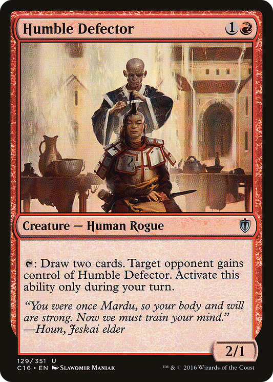 Humble Defector (C16-129)