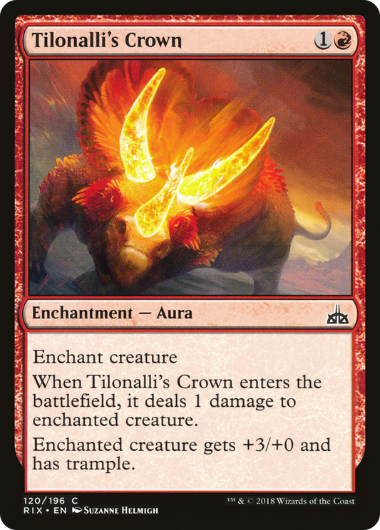 Tilonalli's Crown (RIX-120) (Foil)
