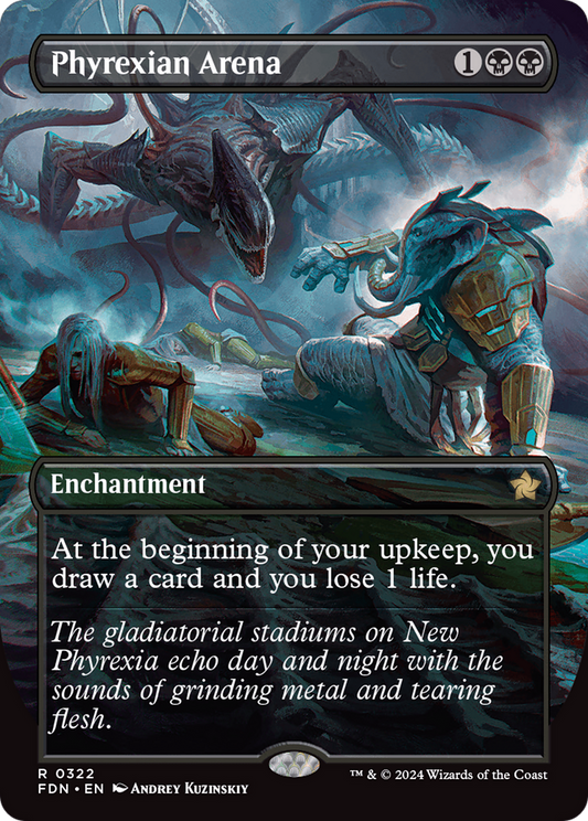 Phyrexian Arena (FDN-322) (Borderless)