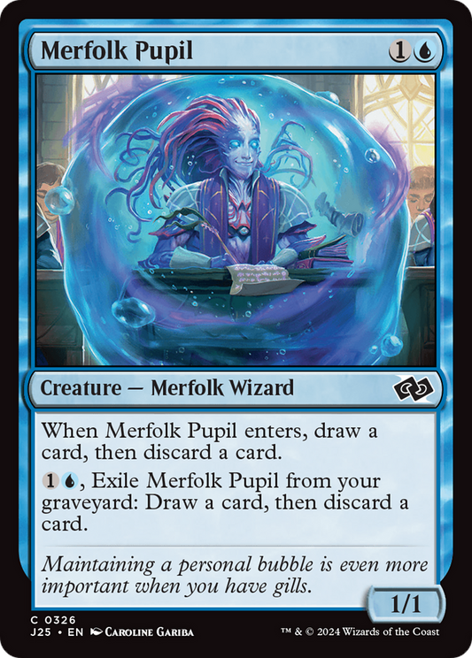 Merfolk Pupil (J25-326)