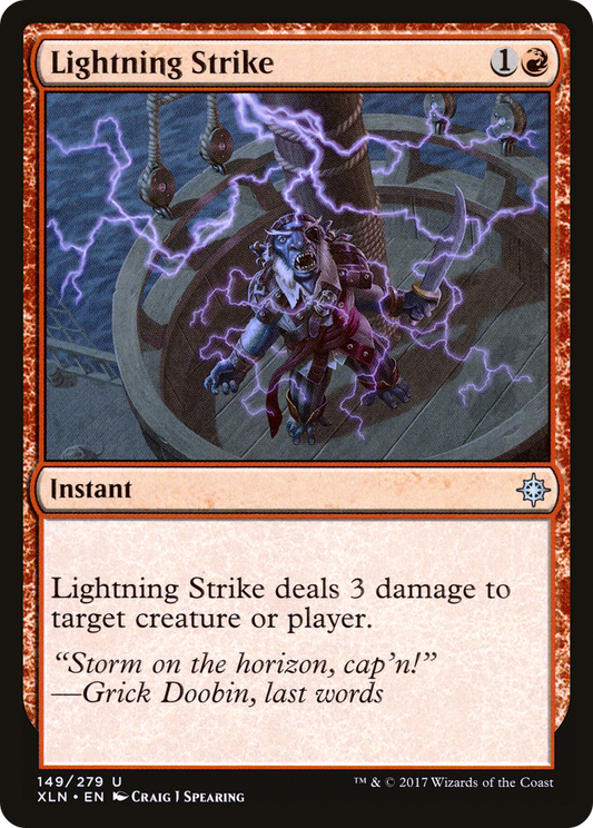 Lightning Strike (XLN-149) (Foil)