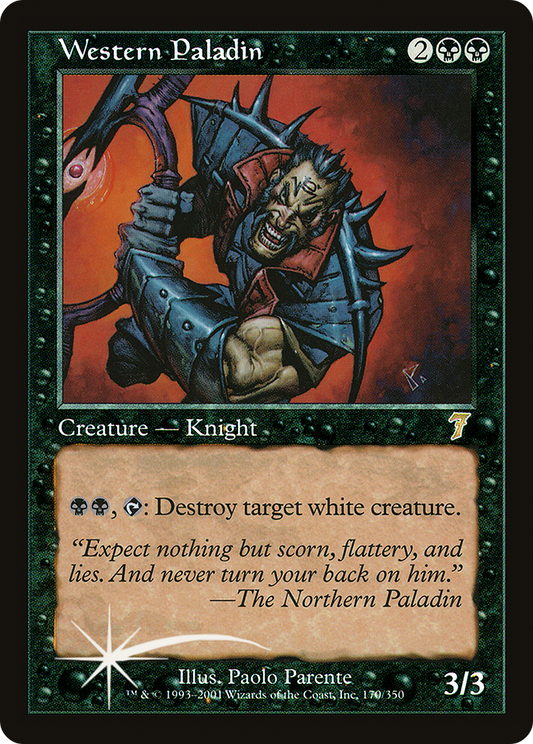 Western Paladin (7ED-170★) (Foil)
