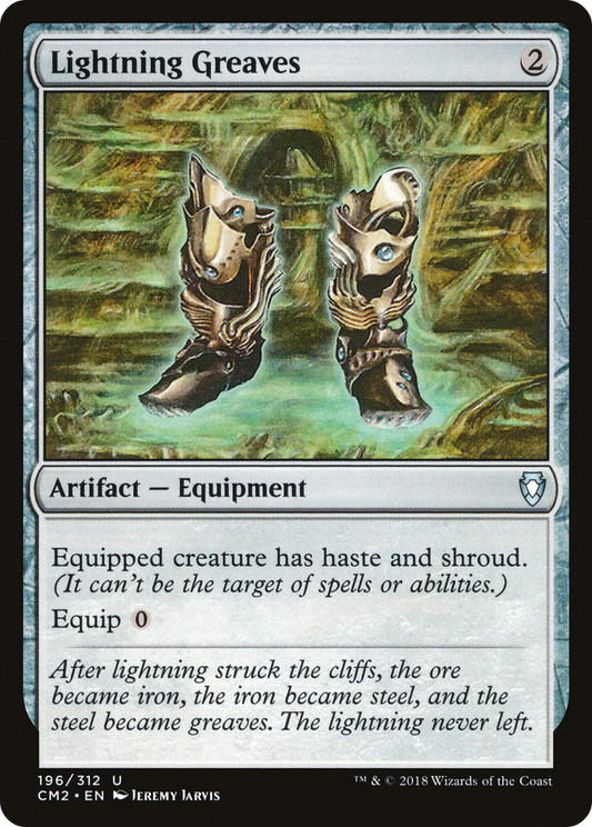 Lightning Greaves (CM2-196)