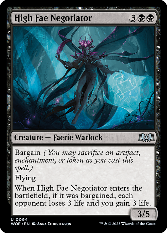 High Fae Negotiator (WOE-094) (Foil)