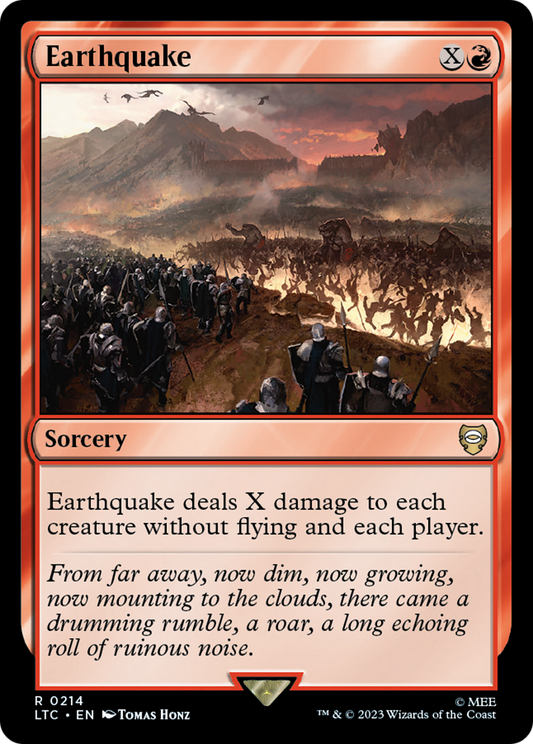 Earthquake (LTC-214)
