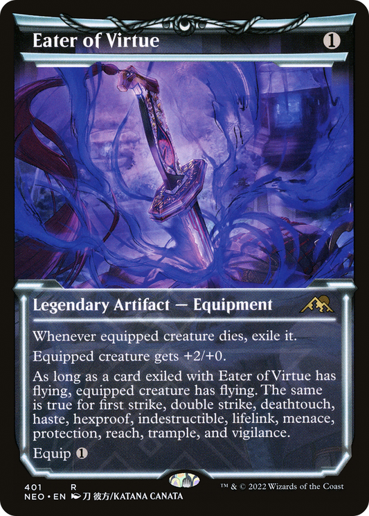 Eater of Virtue (NEO-401) (Showcase) (Foil)