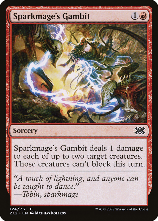 Sparkmage's Gambit (2X2-124) (Foil)