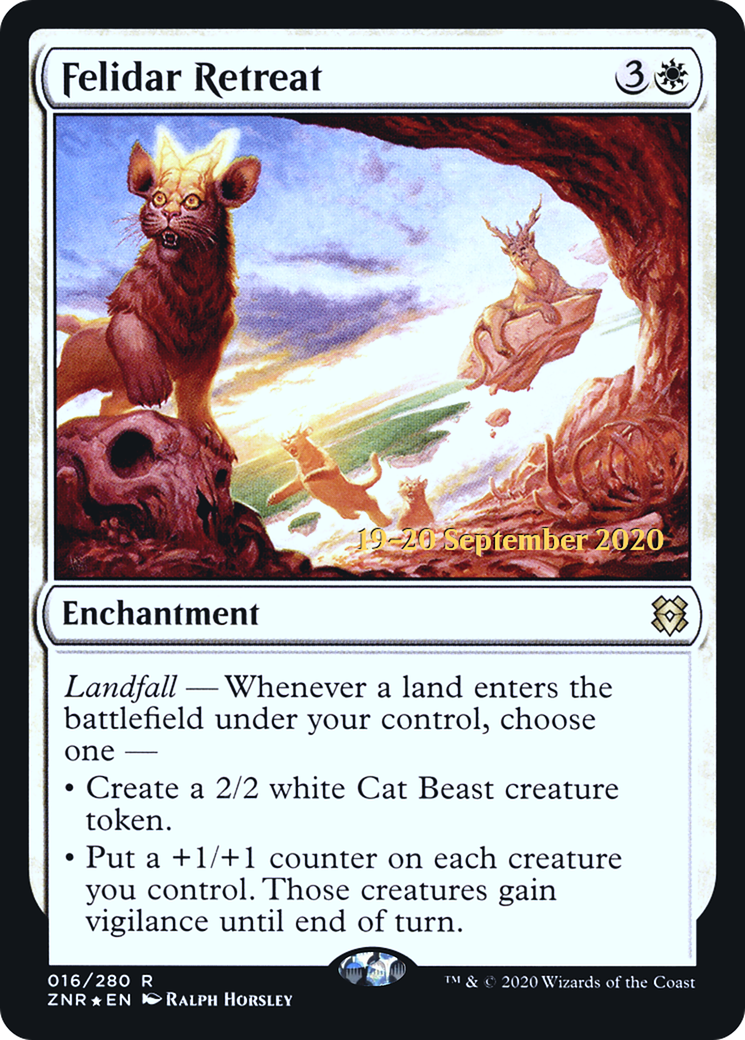 Felidar Retreat (PRE-16S) (Foil)