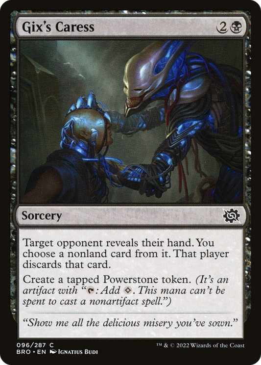 Gix's Caress (BRO-096) (Foil)