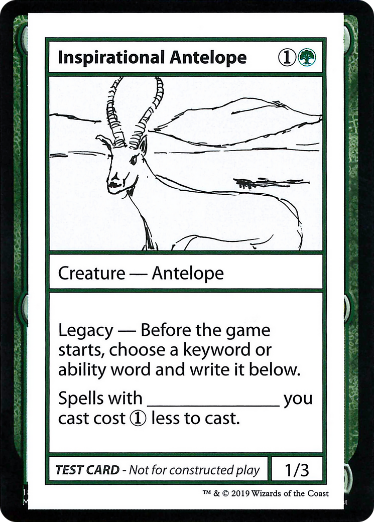 Inspirational Antelope (CMB1-078)