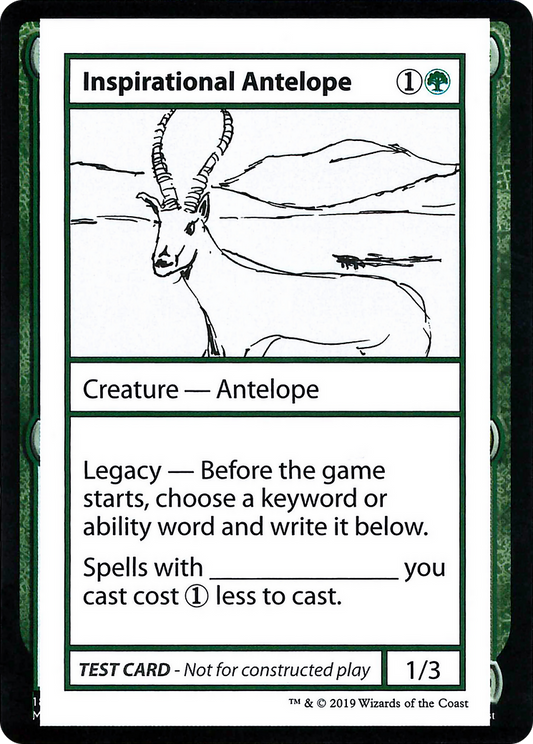 Inspirational Antelope (CMB1-078)