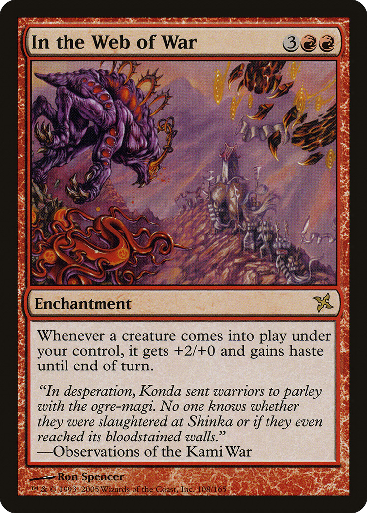 In the Web of War (BOK-108) (Foil)