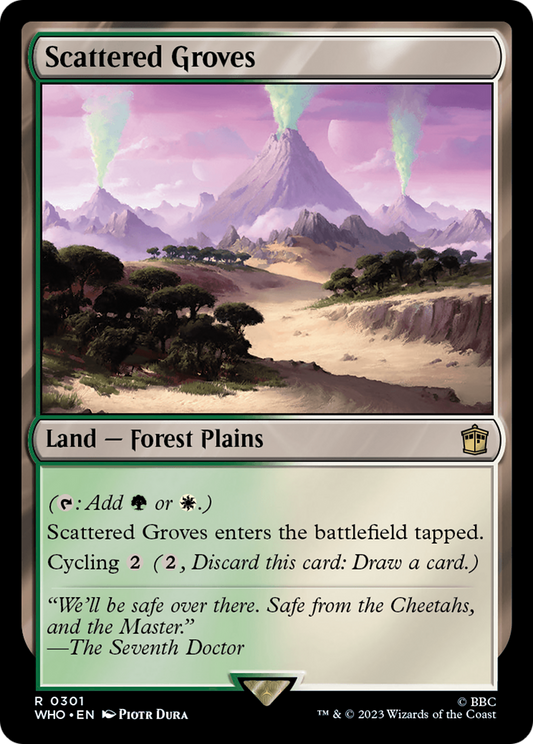 Scattered Groves (WHO-301) (Foil)