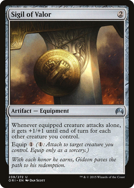 Sigil of Valor (ORI-239) (Foil)