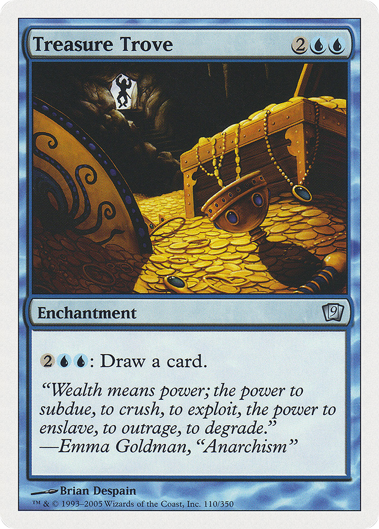 Treasure Trove (9ED-110★) (Foil)